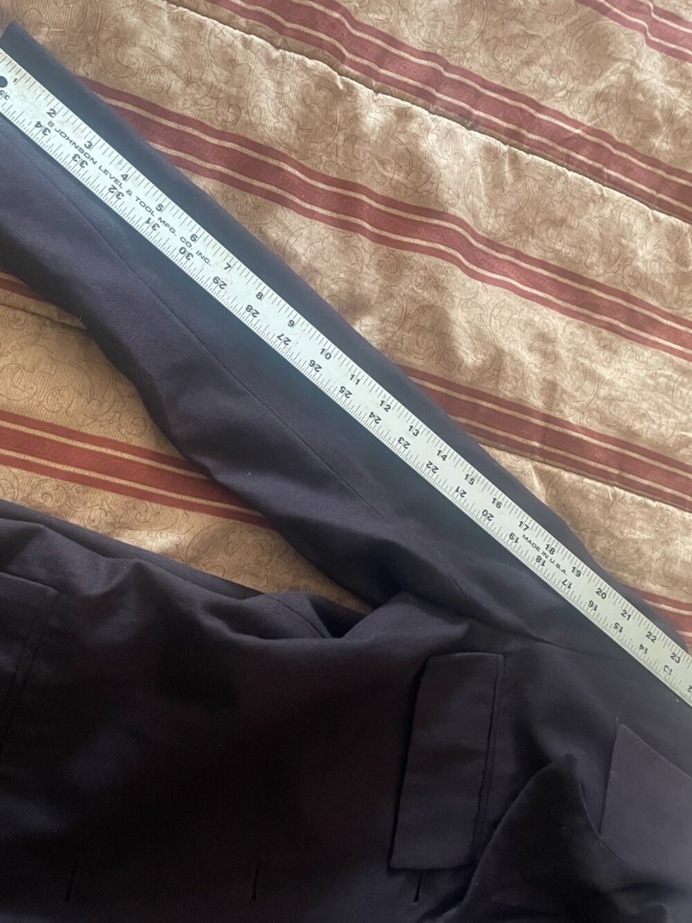 Hannah Coat Size 2 Burgundy, fully lined, lightweight Extra Long - Picture 11 of 13